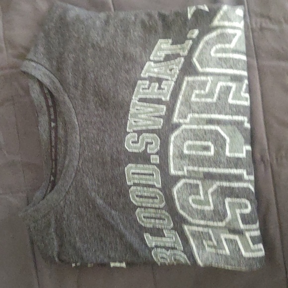 1 project rock t shirt charcoal grey - Picture 3 of 4